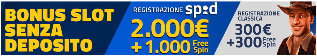 Admiralbet 2000€ bonus senza deposito + 1000 free spin
